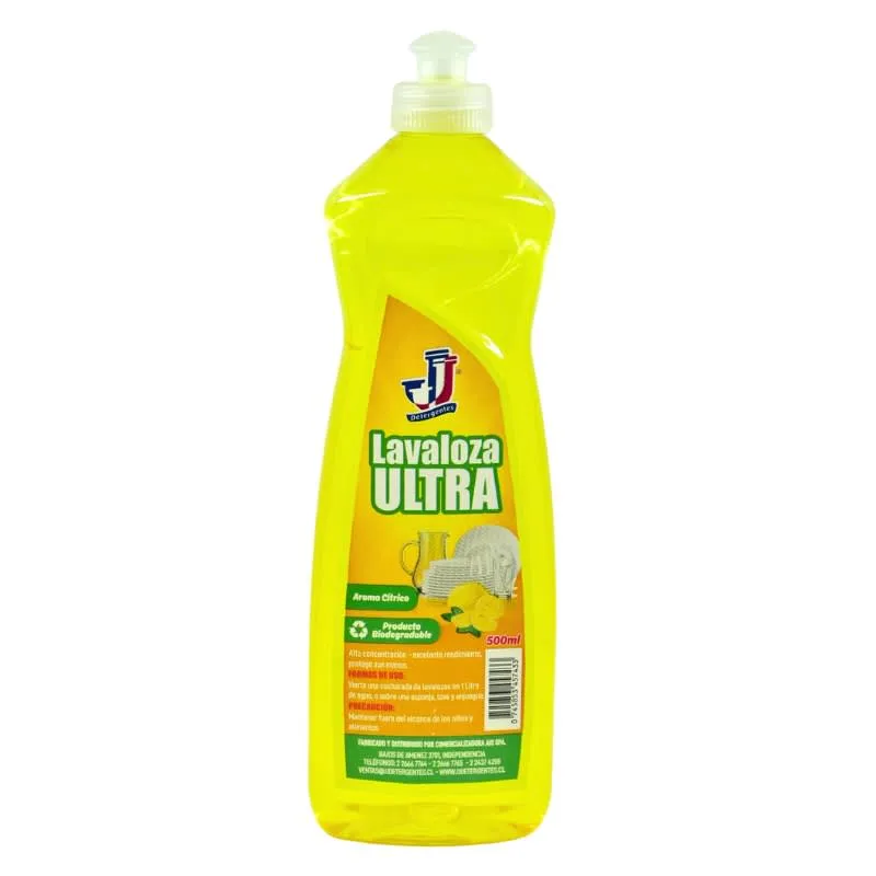 Lavaloza JJ Concentrado Limón 500 Ml