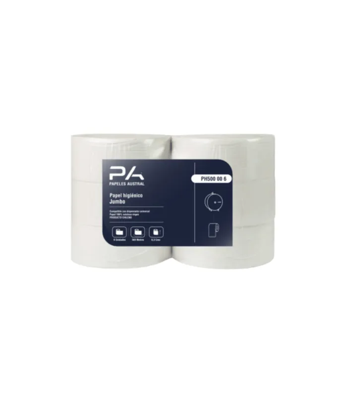 Papel Higiénico AUSTRAL Premium Doble Hoja 6 Rollos 250 m